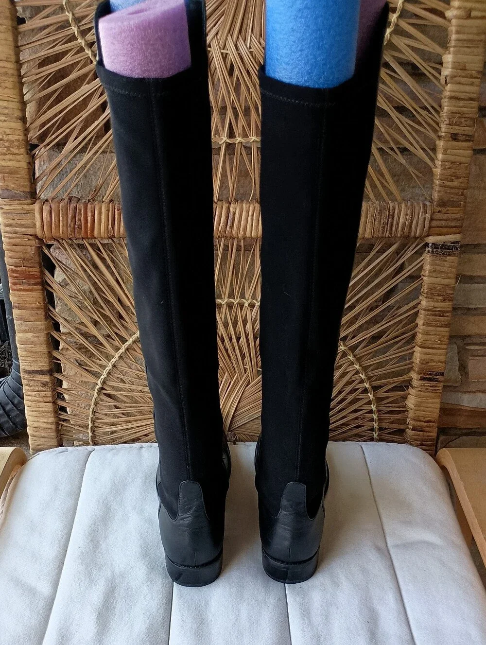Stuart Weitzman Tall Over-the-Knee Boots in Black_9